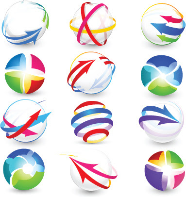 Download 3d logo design free vector download (70,068 Free vector ...