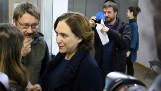 Xavier Domènech i Ada Colau (ACN)