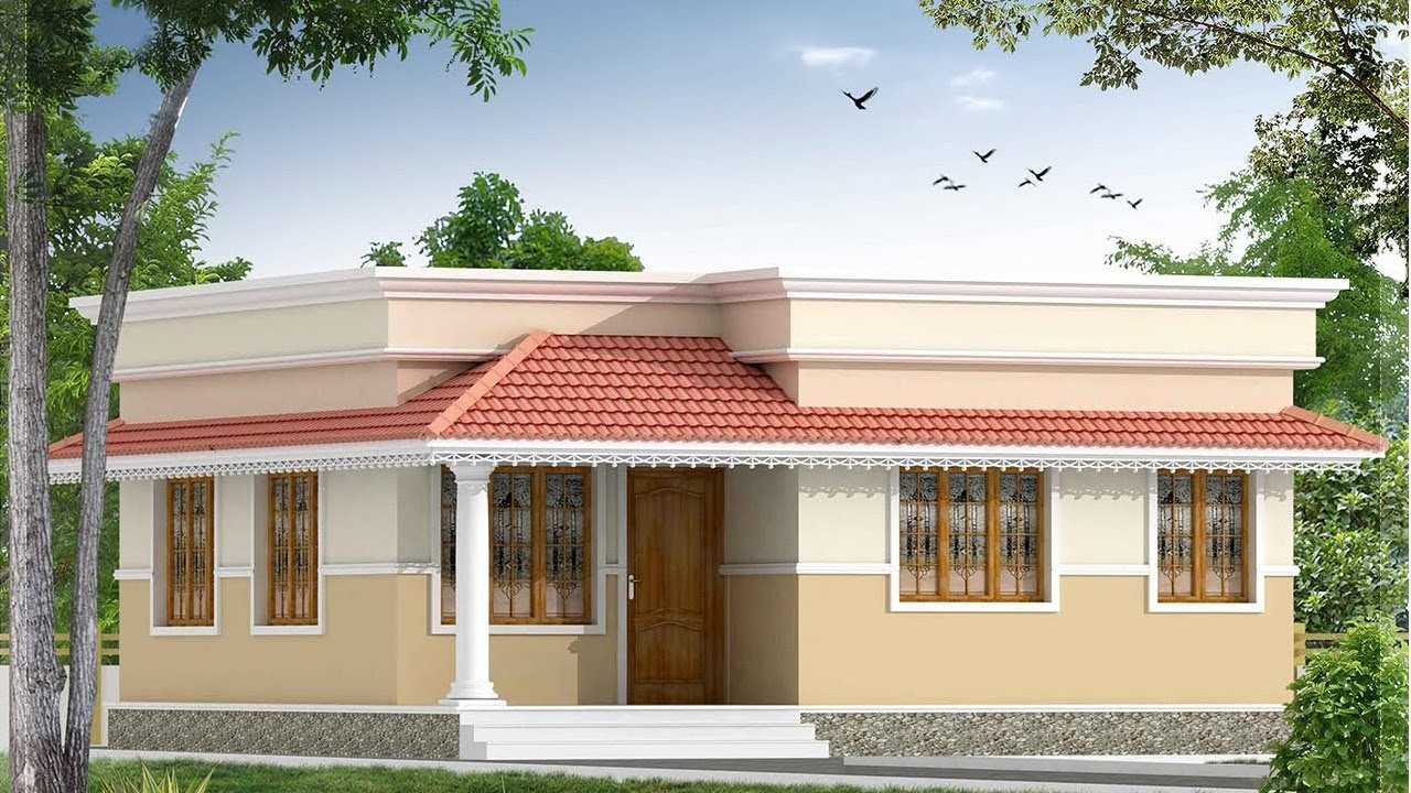 Perfect Design  Kerala  Home  Plans  With L shaped Sit Out 