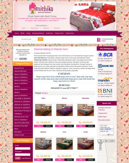 Contoh Website Keren  Belajar Web Design  Naevaweb.com