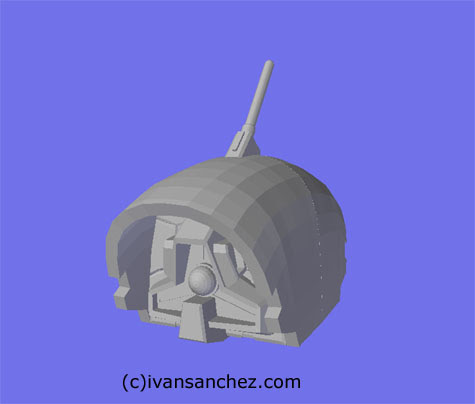 asshimar keehar advance of z 3d gundam mesh cg sandrum