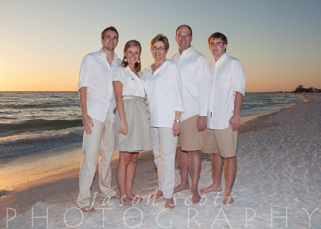 Arnold Family on Siesta Key, November 2012