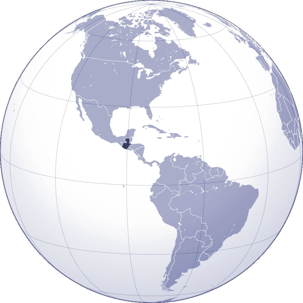 guatemala carte • Voyages - Cartes