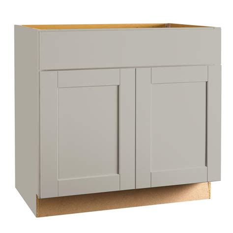 hampton bay shaker assembled       base bath