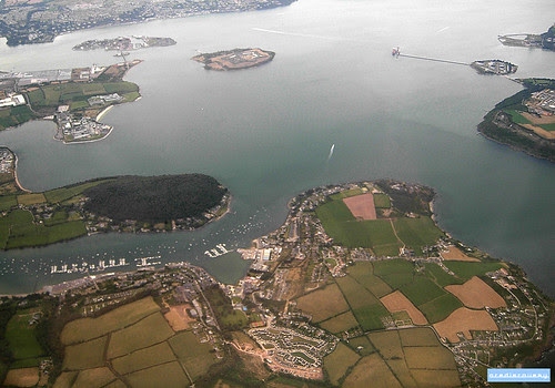 Cork Harbour, aerial photograph
