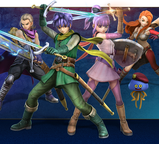 メインキャラクター ドラゴンクエストヒーローズii 双子の王と予言の終わり 公式サイト Square Enix