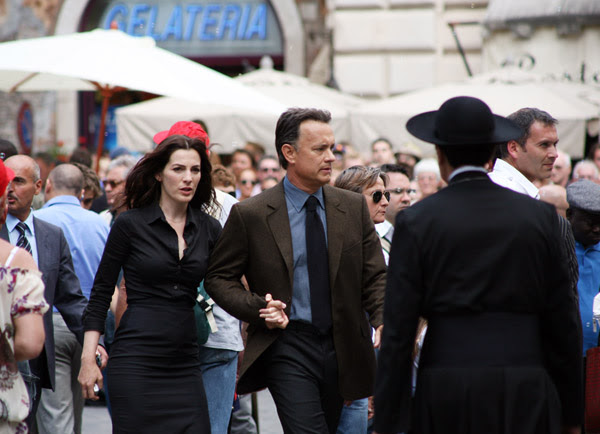 Angels and Demons (2009) – Film Review » U.S. actor Tom Hanks (2nd L)) and 