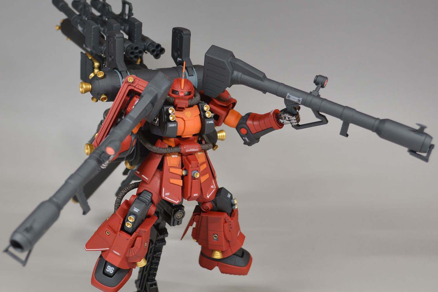Hgサイコザクの塗装レシピと写真レビューです ガンダムブログはじめました