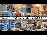 Spektakuler Keramik Motif Batu Alam Terbaru Agung Anjar, Video Terang!