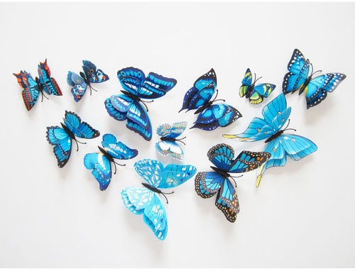 Home Furniture Diy Home Decor Items Home Decor Items Home Furniture Diy 12pcs Double Layer 3d Butterflies Home Fridage Decor Butterfly Wall Stickers New Govtapply In