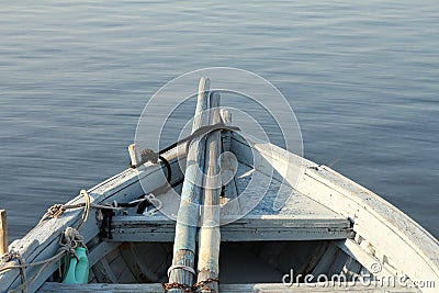Bow Of Fishing Boat Stock Image - Image: 27185451