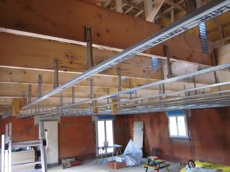 Pose plafond placo sur suspente Maison r paration Pose plafond placo sur suspente Maison r paration