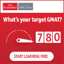 What's your target GMAT
