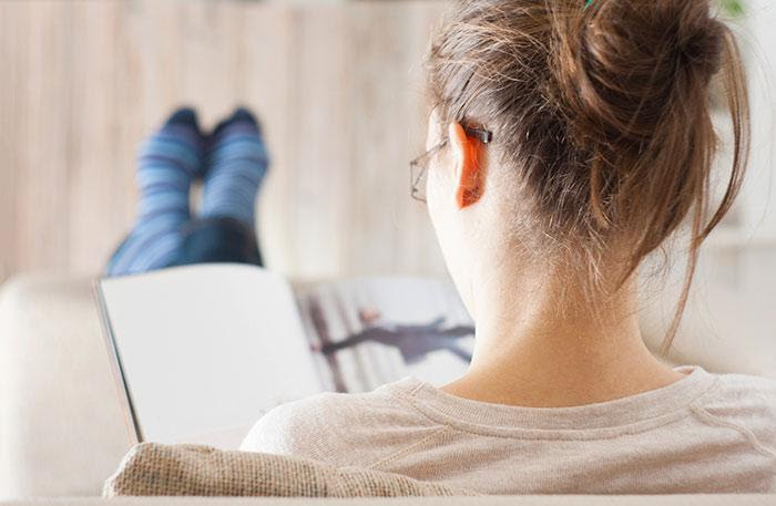 6. Do Not Read Books Before Going To Sleep.