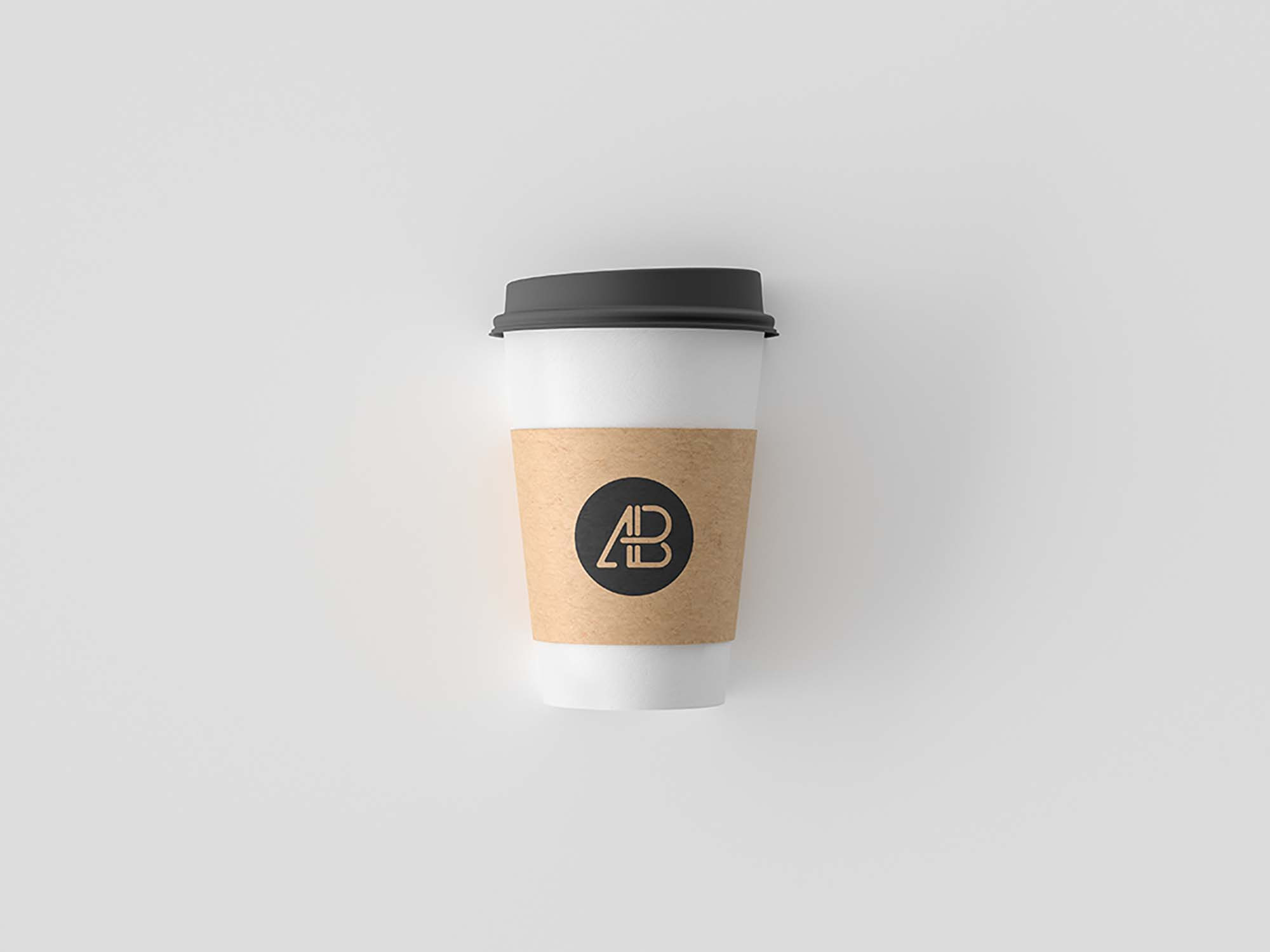 Download Simple Free Coffee Cup Mockup (PSD)