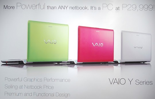 sony vaio y philippines