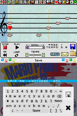 Mario Paint Composer