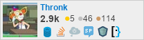 profile for Thronk on Stack Exchange, a network of free, community-driven Q&A sites