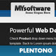 Clean Blue & Black Mac Style Software Template