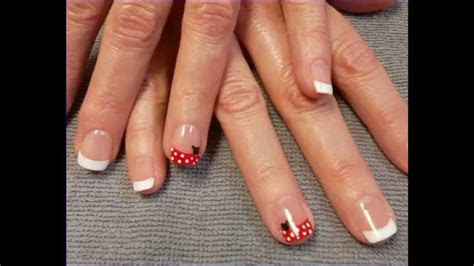gel nails  acrylic nails french youtube