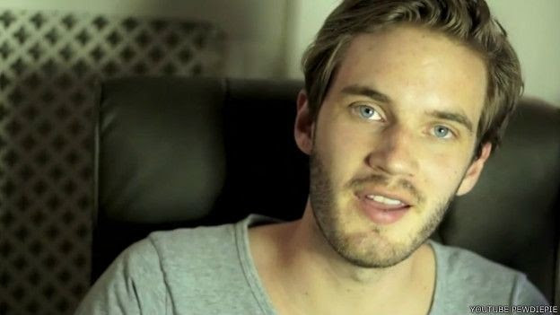  Apenas em 2014, Felix Kjellberg ganhou US$ 7 milhões no YouTube com seus vídeos em que aparece jogando videogame  (Foto: Youtube)