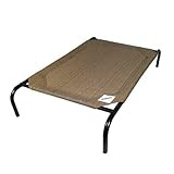 Coolaroo Steel Frame Pet Bed, Large, Nutmeg