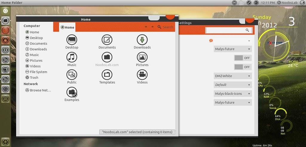 ubuntu malys themes