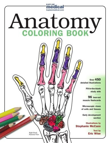 Download Kaplan Anatomy Coloring Book by Stephanie McCann — Reviews ...