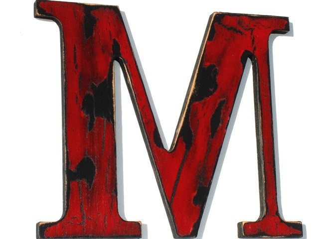 Popular items for Letter wall decor on Etsy