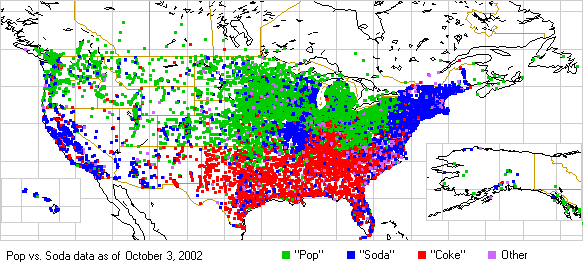 pop vs soda in the usa