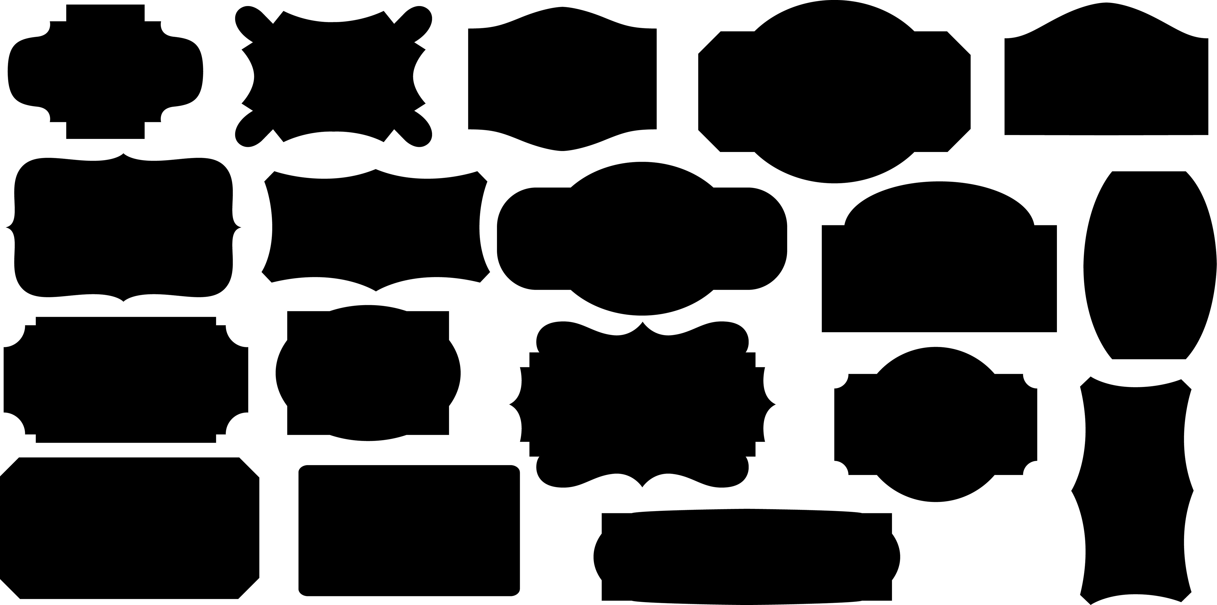 Download 14 Label Vector Silhouettes Images - Beach Silhouette ...