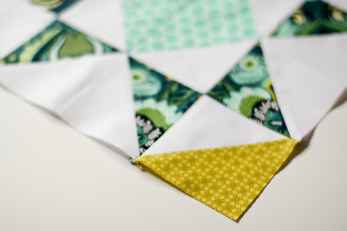 Half-Square Triangle Block of the Month - In Color Order