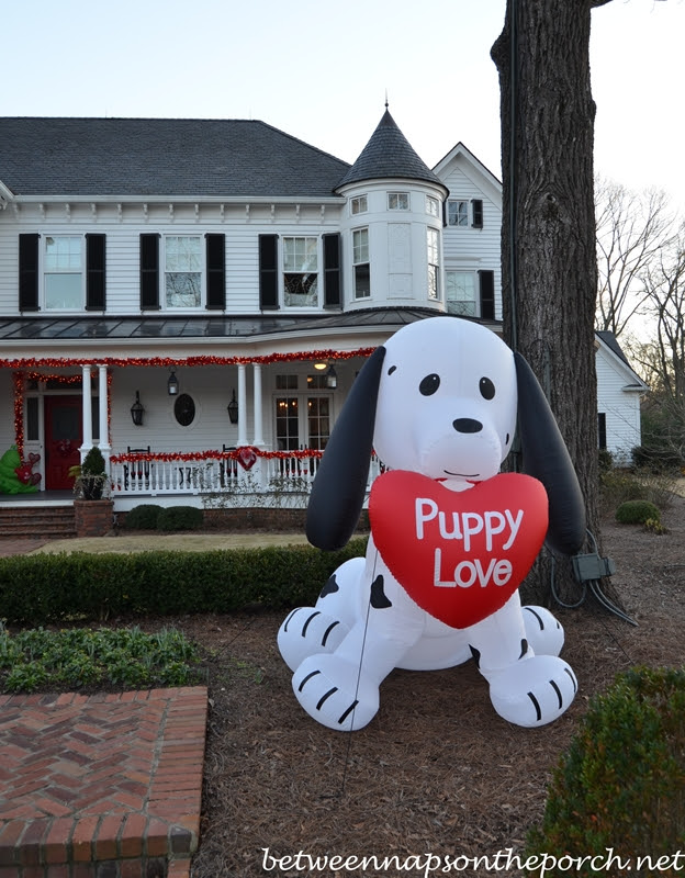 blueshiftfiles: Outdoor Valentine Decorations
