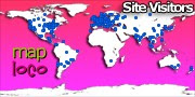 Locations of Site Visitors