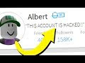 Roblox Report Hacked Account