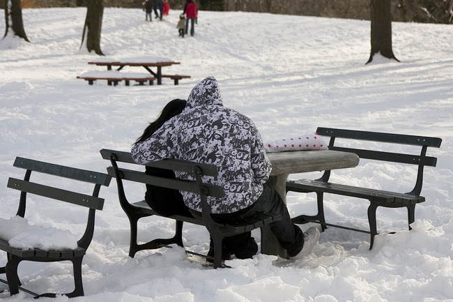 Valentine's date, Prospect Park