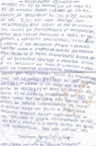 SARCÓFAGO - Diário 29.01