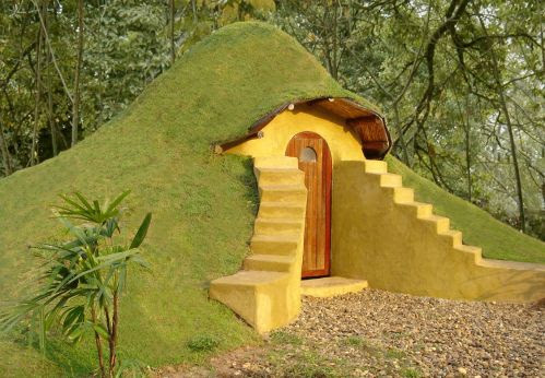 Mother Earth News Earthbag Dome | Earthbag House Plans