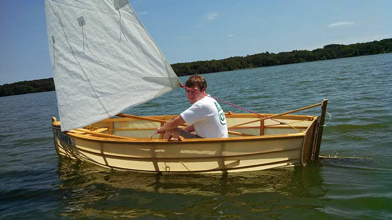 Easy to skin on frame duck boat Velera