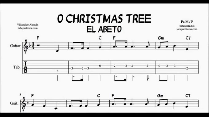 Oh Christmas Tree Tab