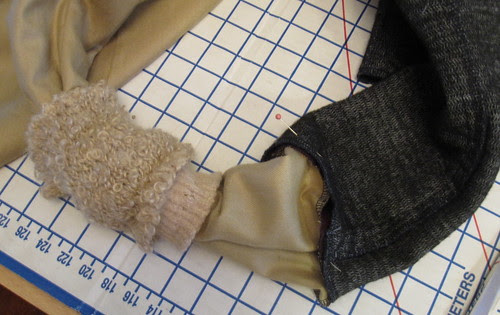 Inner Cuff Over Lining and Interlining
