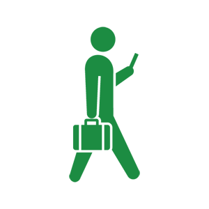 携帯を見ながら歩く人 Human Pictogram 2 0 無料 人物ピクトグラム素材 2 0