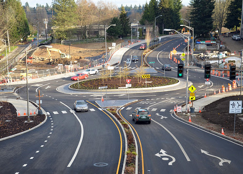 Olympia Roundabout Looking East