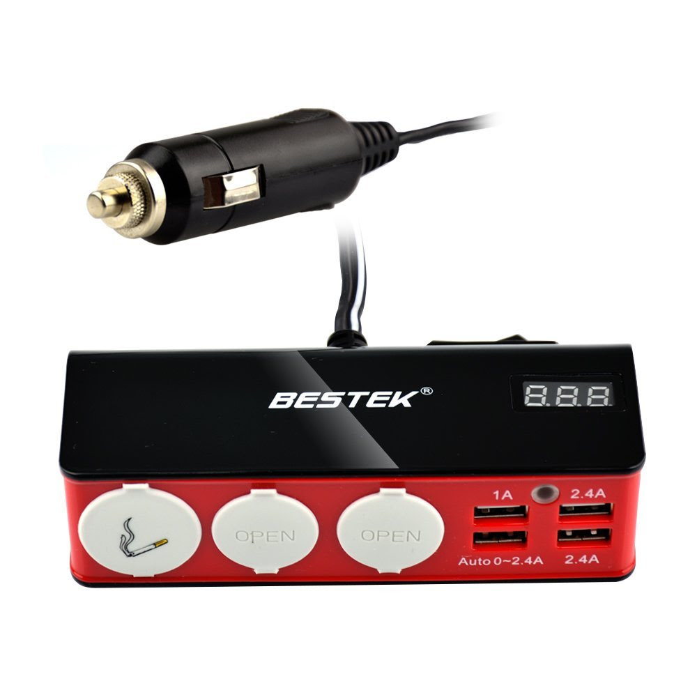 Bestek シガーソケット シガーライター Usb 充電器 3連 増設ソケット分配器 カー チャージャー 車載 電源充電器 Usb 4ポート 12v 24v 車対応 合計消費電力 0w 取扱終了 商品一覧 株式会社ベステックグループ