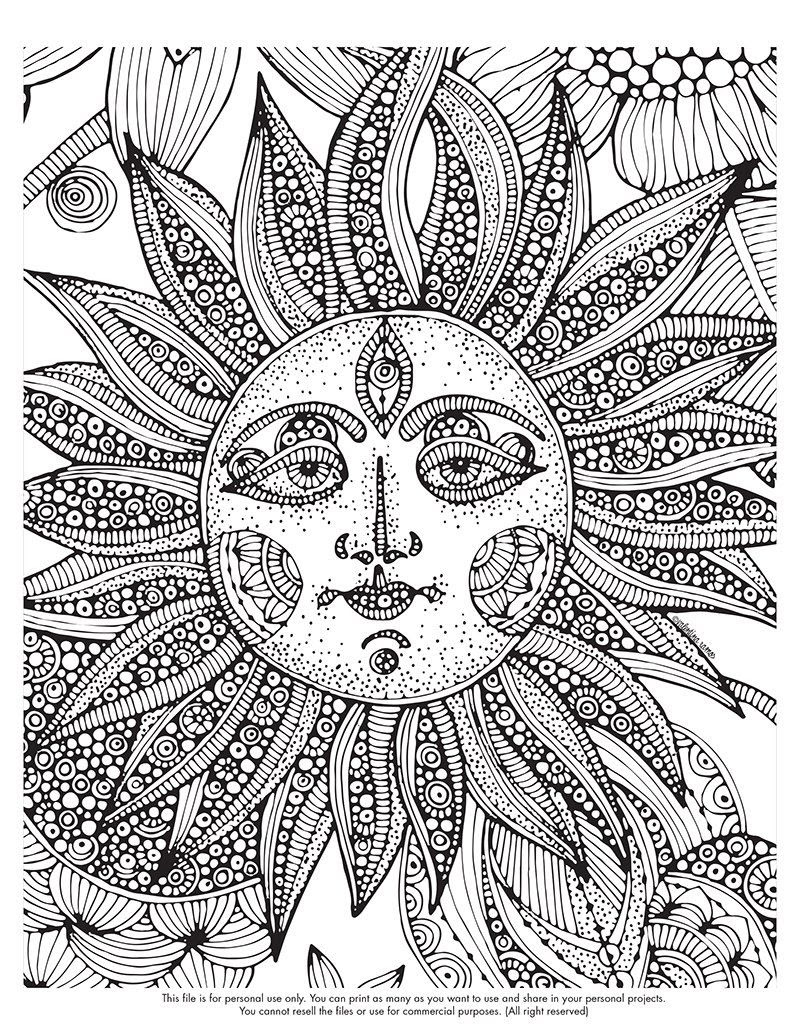 Download Intricate Coloring Pages For Adults - Coloring Home
