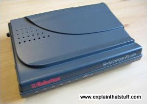 Us robotics modem