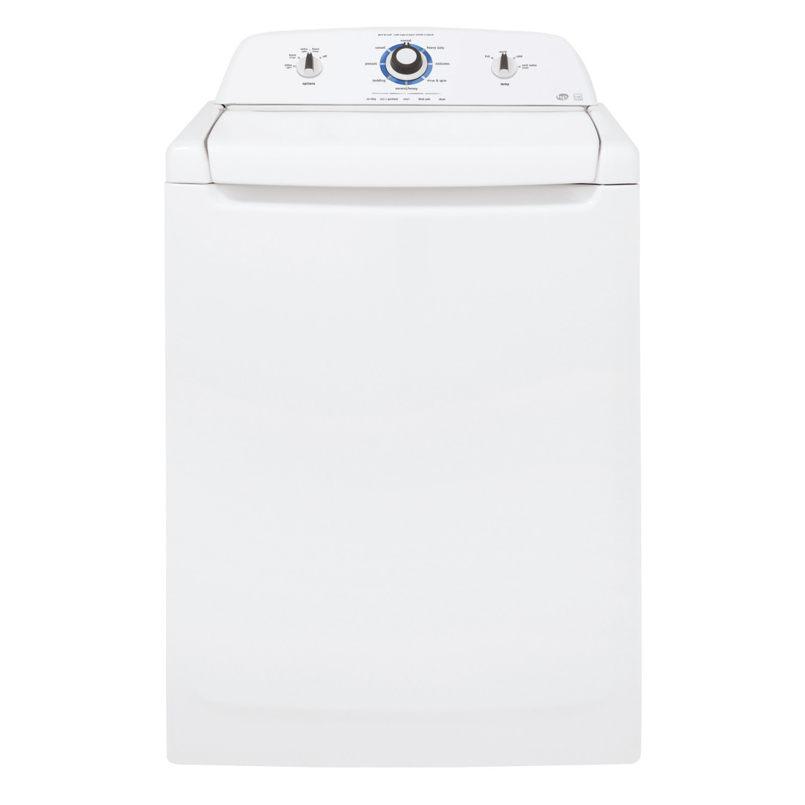 National Brand 3.4 cu. ft. Top-Load High Efficiency Washer - White