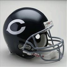 Chicago Bears 1962-1973 Throwback Riddell Full Size Authentic Proline Football Helmet