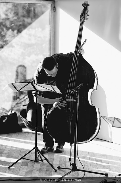 Dan Bodwell, double bass, Quiet Music Ensemble