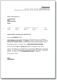 DEHOGA Shop | Kündigung Gewerbemietvertrag (fristlos ...